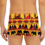 Sunset African Tribal Pattern Print Men's Short Boxer Briefs