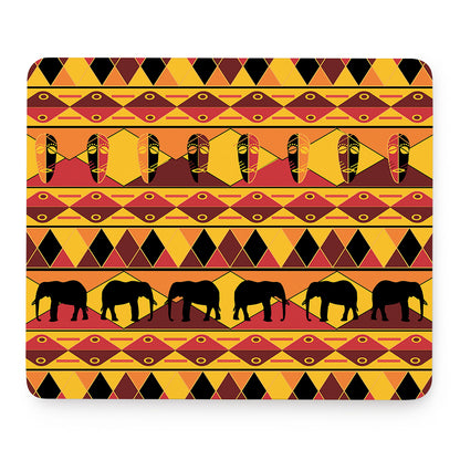 Sunset African Tribal Pattern Print Mouse Pad