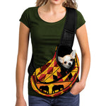 Sunset African Tribal Pattern Print Pet Sling Carrier
