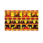 Sunset African Tribal Pattern Print Polyester Flag