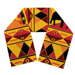 Sunset African Tribal Pattern Print Scarf