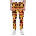 Sunset African Tribal Pattern Print Joggers