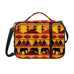 Sunset African Tribal Pattern Print Shoulder Strap Bible Bag