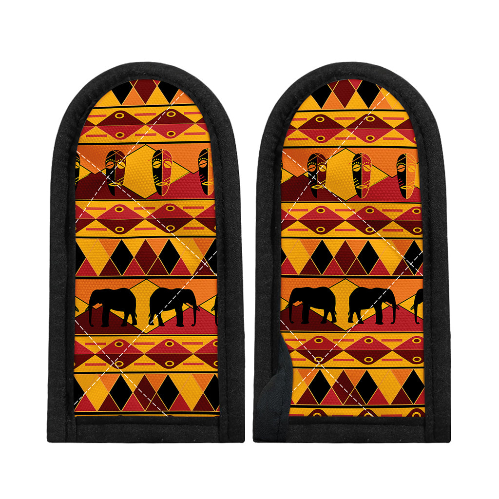 Sunset African Tribal Pattern Print Skillet Handle Cover