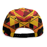 Sunset African Tribal Pattern Print Snapback Cap