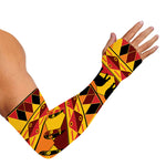 Sunset African Tribal Pattern Print Sun Protection Arm Sleeves