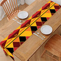 Sunset African Tribal Pattern Print Table Runner
