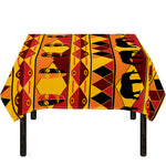 Sunset African Tribal Pattern Print Tablecloth