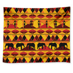 Sunset African Tribal Pattern Print Tapestry