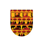 Sunset African Tribal Pattern Print Toilet Lid Cover