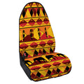 Sunset African Tribal Pattern Print Waterproof Car Seat Cover