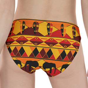 Sunset African Tribal Pattern Print Women's Panties