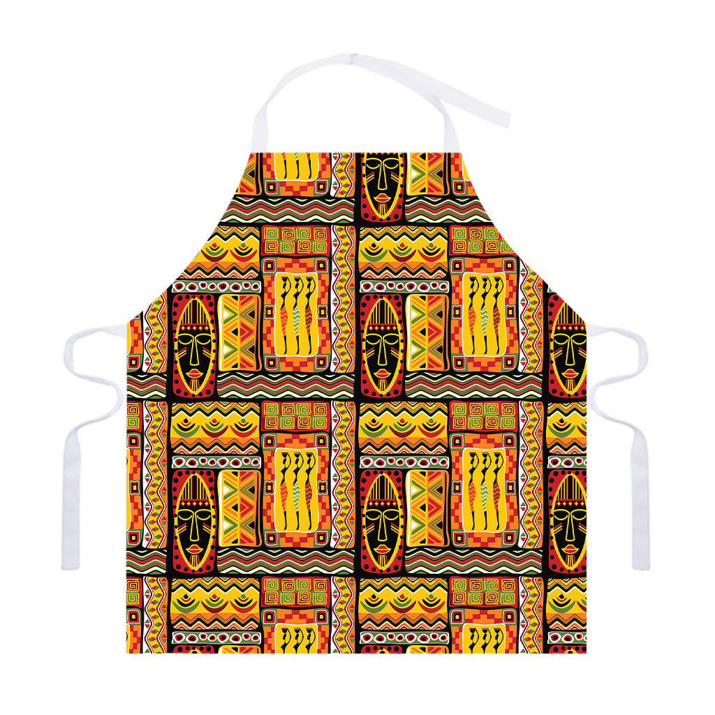 Sunset Ethnic African Tribal Print Adjustable Apron