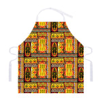 Sunset Ethnic African Tribal Print Adjustable Apron