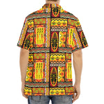 Sunset Ethnic African Tribal Print Aloha Shirt
