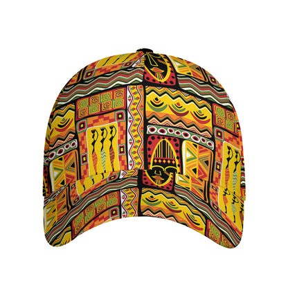 Sunset Ethnic African Tribal Print Baseball Cap