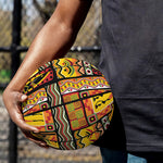 Sunset Ethnic African Tribal Print Basketball