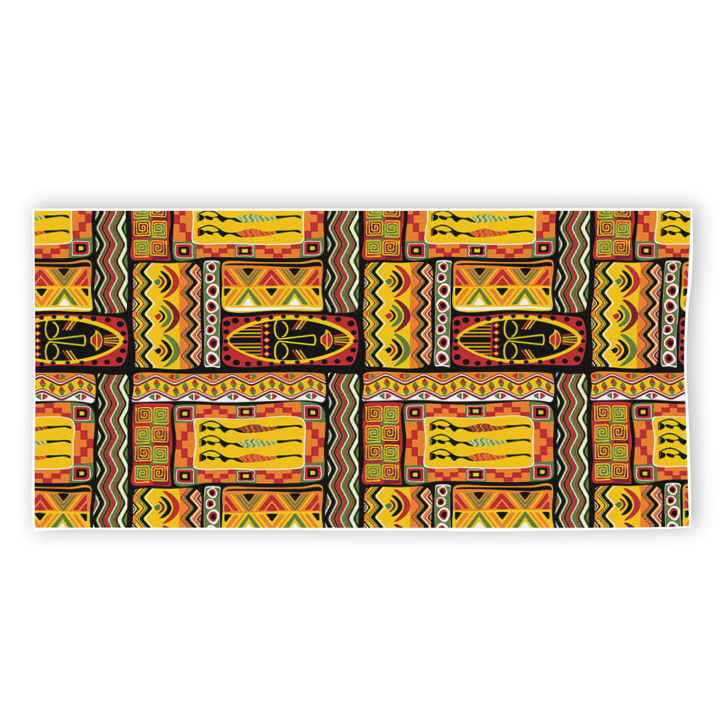 Sunset Ethnic African Tribal Print Beach Towel