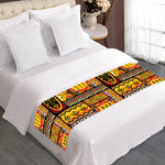 Sunset Ethnic African Tribal Print Bed Runner