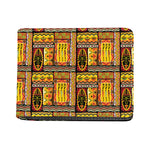 Sunset Ethnic African Tribal Print Bifold Wallet