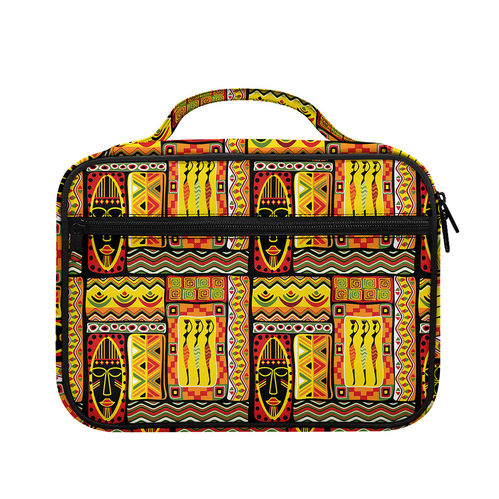 Sunset Ethnic African Tribal Print Briefcase Bible Bag