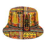 Sunset Ethnic African Tribal Print Bucket Hat
