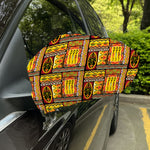 Sunset Ethnic African Tribal Print Car Side Mirror Covers
