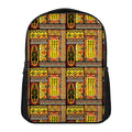 Sunset Ethnic African Tribal Print Casual Backpack
