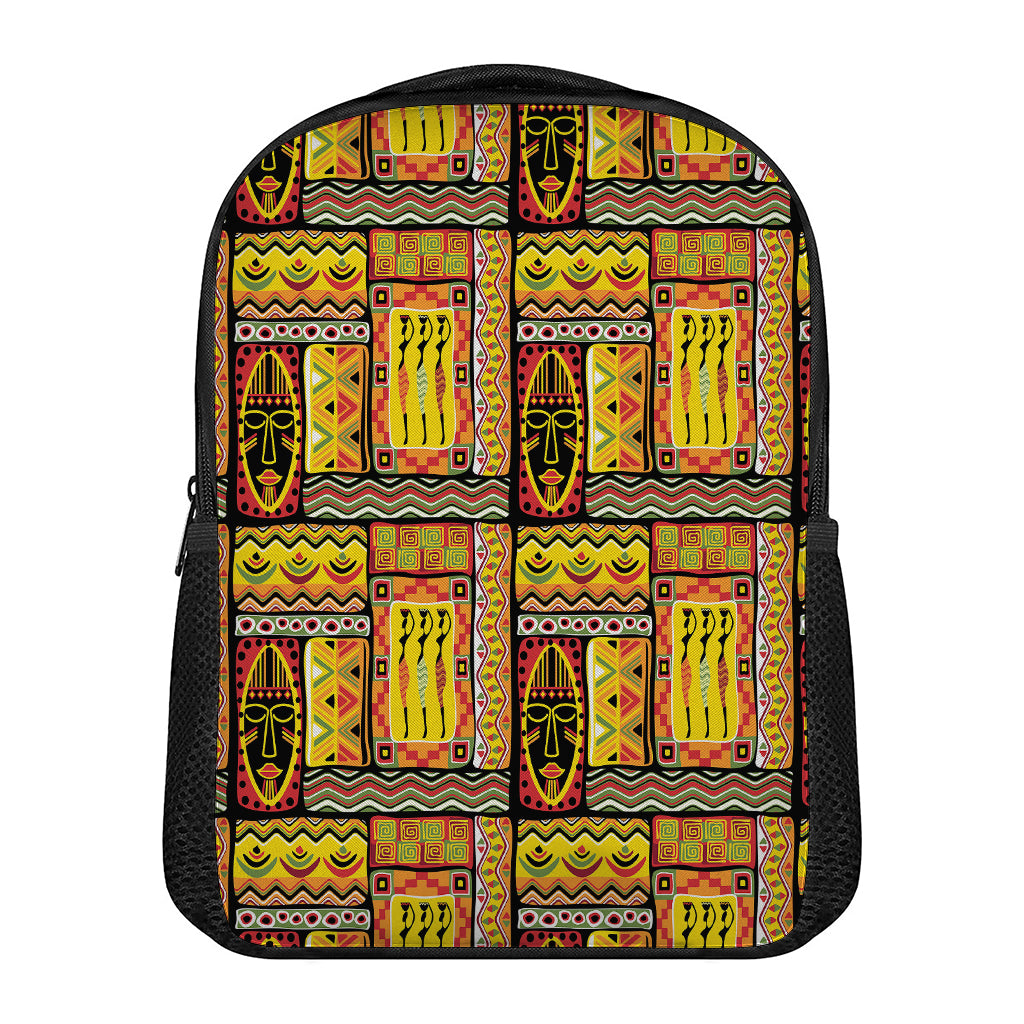 Sunset Ethnic African Tribal Print Casual Backpack