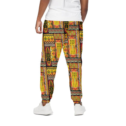 Sunset Ethnic African Tribal Print Cotton Pants