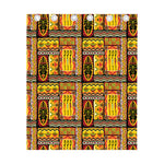 Sunset Ethnic African Tribal Print Curtain