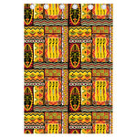 Sunset Ethnic African Tribal Print Curtain