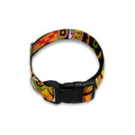 Sunset Ethnic African Tribal Print Dog Collar