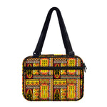 Sunset Ethnic African Tribal Print Double Strap Bible Bag