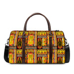 Sunset Ethnic African Tribal Print Duffle Bag