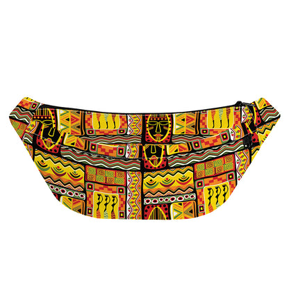 Sunset Ethnic African Tribal Print Fanny Pack