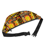 Sunset Ethnic African Tribal Print Fanny Pack