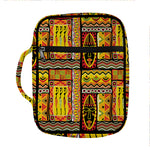 Sunset Ethnic African Tribal Print Front Pocket Bible Bag