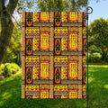 Sunset Ethnic African Tribal Print Garden Flag