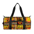 Sunset Ethnic African Tribal Print Gym Bag