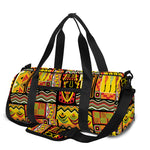 Sunset Ethnic African Tribal Print Gym Bag