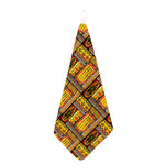 Sunset Ethnic African Tribal Print Hand Towel