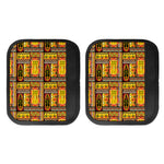 Sunset Ethnic African Tribal Print Handle Covers