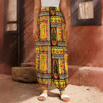 Sunset Ethnic African Tribal Print Harem Pants