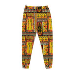 Sunset Ethnic African Tribal Print Jogger Pants