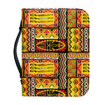 Sunset Ethnic African Tribal Print Leather Bible Cover