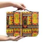 Sunset Ethnic African Tribal Print Leather Bible Cover