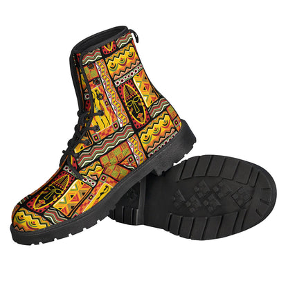 Sunset Ethnic African Tribal Print Backpack