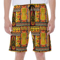 Sunset Ethnic African Tribal Print Men's Beach Shorts