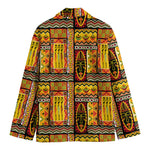 Sunset Ethnic African Tribal Print Men's Cotton Blazer